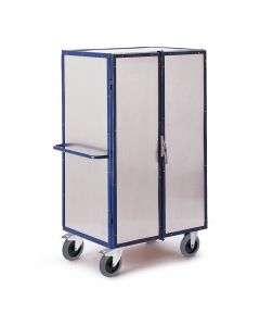 Alu-Schrank mit Zylinderschloss