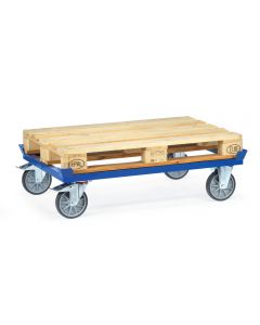 Transportieren Sie Ihre beladenen Paletten mühelos auf diesen Fahrgestell.