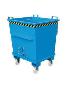 Konischer Klappbodenbehälter in RAL 5012