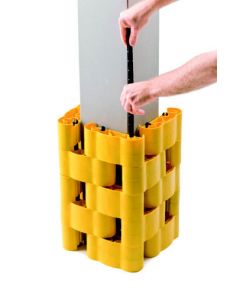 Modul Säulenschutz Aufnahme zur Wandbefestigung 