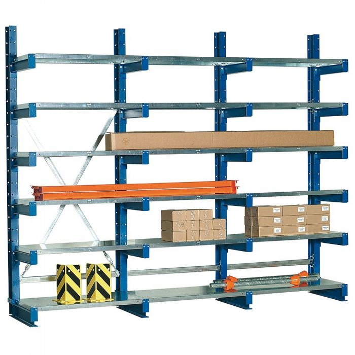 Kragarmregal einseitig oder beidseitig kaufen | Logistik Xtra